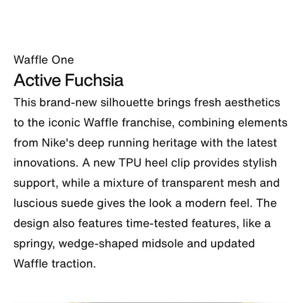 Nike Waffle One running shoes - Picture 13 of 13